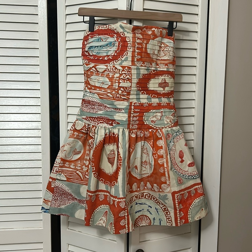 Hunter Bell Lost at Sea Mini Dress Size 6 NWT